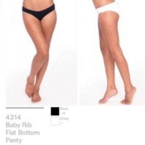 5 pairs American Apparel 00's deadstock flat bottom panties - Picture 6 of 7